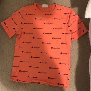 peach champion shirt